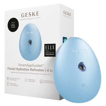 Електронний освіжувач для зволоження обличчя GESKE Facial Hydration Refresher aquamarine (HB0171)