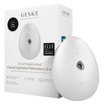 Електронний освіжувач для зволоження обличчя GESKE Facial Hydration Refresher white (HB0172)