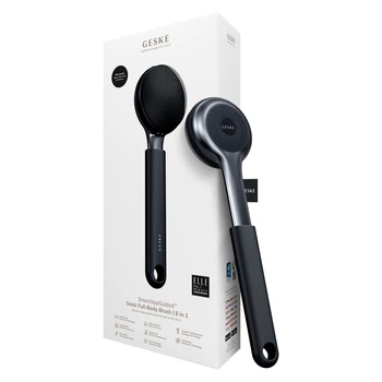 Ультразвукова щітка для всього тіла GESKE Sonic Full-Body Brush&Intensive Exfoliator black (HB0374)