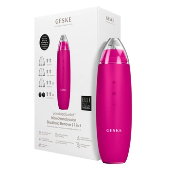 Мікродермабразійний пристрій для видалення чорних цяток GESKE MicroDermabrasion Blackhead Remover magenta (HB0569)