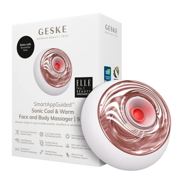 Масажер для обличчя та тіла GESKE Sonic Cool&Warm Face and Body Massager starlight (HB0282)