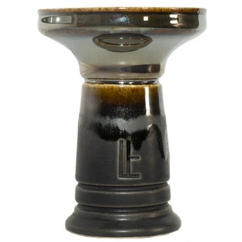 Чаша для кальяна Lavart Aurora Glaze Pyrite 11 см Лаварт Аура глина ручная работа глазурь фанел Украина