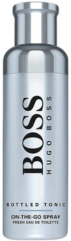 Туалетна вода для чоловіків Hugo Boss Boss Bottled Tonic On The Go Spray 100 мл (3614228713627)
