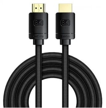Кабель HDMI-HDMI Baseus High Definition Series HDMI 8K to HDMI 8K 3m Black (CAKGQ-L01)