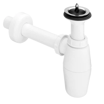 Сифон для раковины, мойки бутылочный 1 1/4" Viega 573966 (103927)