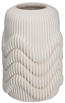 Wazon Rituali Domestici Lino porcelanowa biały 29.5 × 20 cm (U30122091U00)
