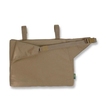 Сидушка-каремат Kiborg 20mm (посилена) Cordura Coyote під бронепакет
