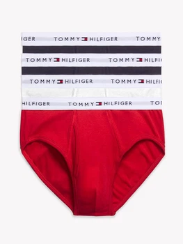 Набор мужских трусов брифов Tommy Hilfiger (199243977633) Classics Brief Red 4 шт. M комбинированные