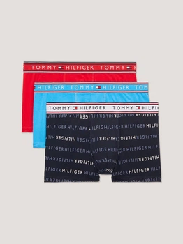 Набір трусів боксерів 3 шт. Tommy Hilfiger (154100519385) L комбіновані
