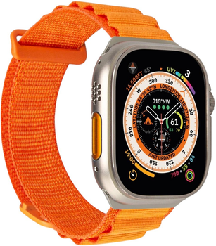 Pasek Puro Extreme Nylon Strap do Apple Watch 42/44/45/49 mm Orange (8018417442810)