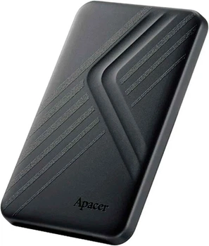 Жесткий диск портативный Apacer AC236 4TB 2.5 дюйма USB 3.2 переносной накопитель черный