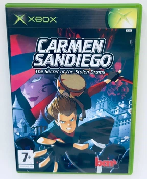 Диск для XBOX Original Carmen Sandiego The Secret Of The Stolen Drums, англійська версія, Б/В