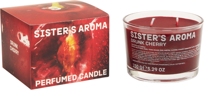 Ароматическая свеча Sister's Aroma Drunk cherry (4820227785452)