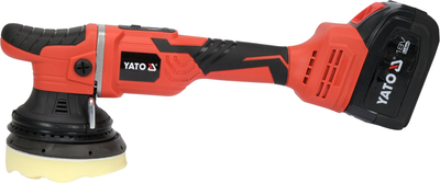 Polerka orbitalna Yato YT-82924 18V 125 mm miękki start - akumulator 4 ah (5906083082276)
