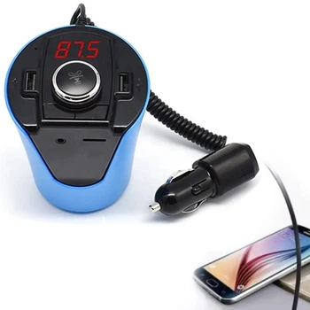 Автомобильный FM-Трансмиттер с Bluetooth и USB, H26+BT