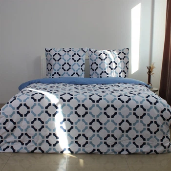 Комплект постельного белья ТЕП евро 180 x 215 см Happy Sleep Ocean Grid (2-03796_32433)
