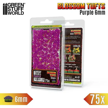 Штучна трава для моделювання GREEN STUFF WORLD Blossom Tufts - PURPLE