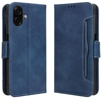Чохол-книжка з кишеньками Deexe Wallet Stand для Samsung Galaxy A07 (A075) - Blue