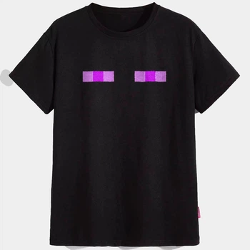 Футболка Minecraft Enderman з бавовни PG09185 goodreclama XS Чорний