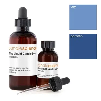 Краситель жидкий для воска Candlescience Blue / Блакитний