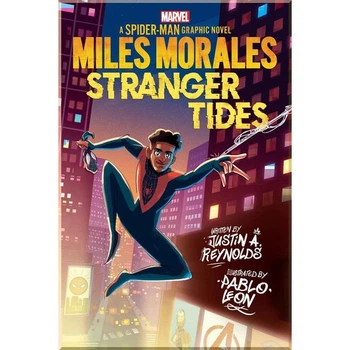 Miles Morales: Stranger Tides (A Spider-Man Graphic Novel) Scholastic UK. Justin A. Reynolds,Pablo Leon. ISBN:9780702322686
