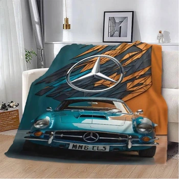 Плед 3D Mercedes-Benz 12644 135х160 см