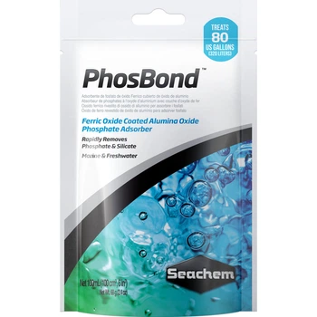 Антифос на основі суміші оксидів алюмінію та заліза. Seachem PhosBond 100 мл