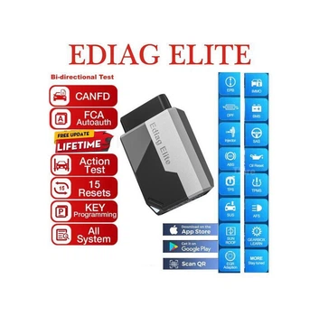 Автосканер KINGBOLEN Ediag Elite с бесплатным пожизненным обновлением - шина CAN FD