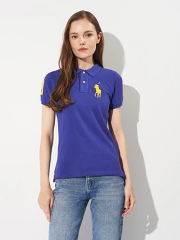 Поло женское Polo Ralph Lauren 11618 S Электрик (smt2000000039862)