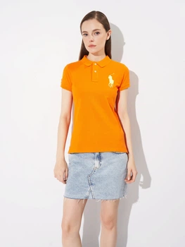 Поло жіноче Polo Ralph Lauren 11621 M Помаранчеве (smt2000000039985)
