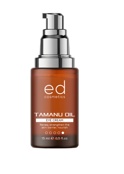 ED Cosmetics, TAMANU OIL EYE CREAM, Крем для периорбітальної зони з олією таману, 15 мл