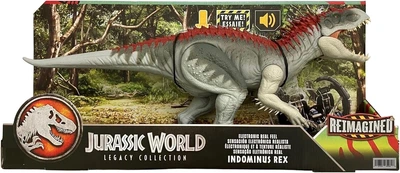 Динозавр Індомінус Рекс зі Звуком 53 см Ковтає Міні Динозаврів Jurassic World Indominus Rex Mattel JGB61