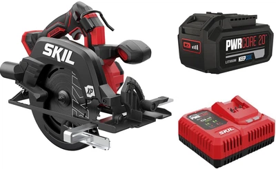 Промо-комплект пила циркулярная аккумуляторная бесщеточная Skil 3571 CA XP + энергокомплект 3111 АА (аккумулятор 4.0 Ah, зарядное устройство) (11071600305)