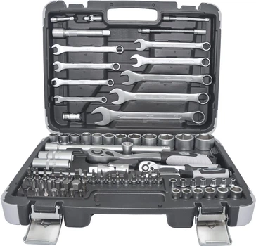 Набор инструментов профессиональный Werk 1/2" и 1/4" 82 ед. 70223 (BP128455)