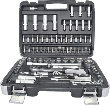 Набір інструментів професійний Werk 1/2" та 1/4" 94 од. 70222 (BP128454)