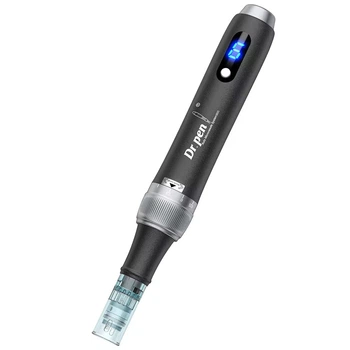 Беспроводной Автономный Дермапен Dr. Pen M7s Электрический Мезороллер Для Фракционной и Микроигольчатой Мезотерапии Лица и Тела Чёрный