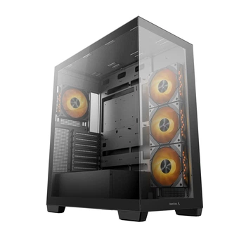 Корпус DeepCool CG580 4F панорамний огляд Black (р.Midi-Tower)