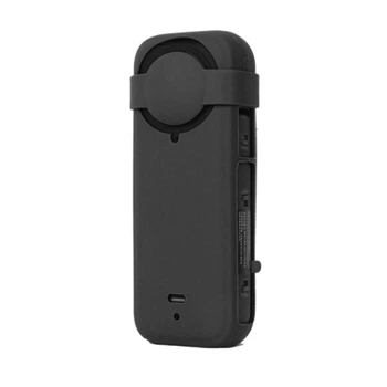 Силіконовий чохол Insta360 X4 з колпачком на лінзі AC Prof G1