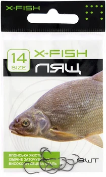 Крючок X-Fish Лещ #14 (8 шт/уп),1917.03.25