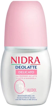 Дезодорант роликовый Nidra Sensitive Деликатный с молочными протеинами 50 мл (8003510038022)