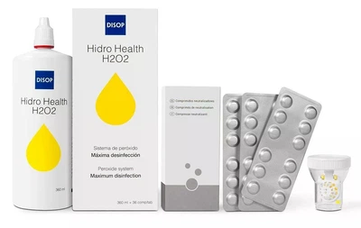 Пероксидна система DISOP Hidro Health H2O2 360 мл/36 табл.