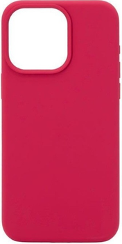 Etui plecki Connect Premium Magsafe Soft Touch Silicone do Apple iPhone 15 Pro Max Rose Red (CONAPPP15PMSCMFRR)