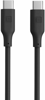 Kabel Evelatus USB Type-C – USB Type-C 1.2 m Black (EDCUC1BK)