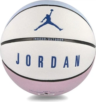 Баскетбольный мяч Nike JORDAN ULTIMATE 2.0 8P DEFLATED бело-голубой J.100.8254.421.07 Размер EU: 7