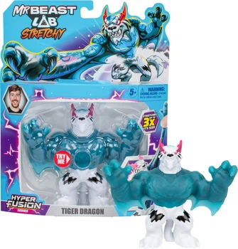 Растягивающаяся фигурка MrBeast Lab Тигр Дракон (630996247990)