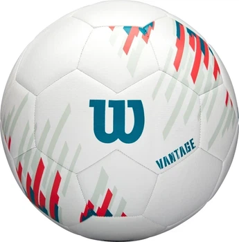 Футбольный мяч Wilson NCAA VANTAGE SB бело-темно-бирюзово-красный WS3004001XB05 Размер EU: 5