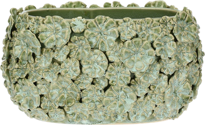 Osłonka na doniczkę Rituali Domestici Fiorinfiorello rozmiar M zielona (8018594628038)