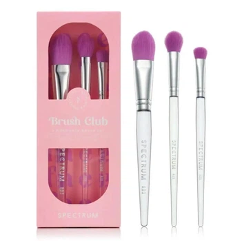 Набір з 3х пензликів Spectrum Brush Sets Brush Club 3 Piece Brush Set 1 шт