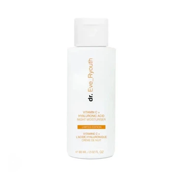 Нічний зволожувальний крем для обличчя Dr. Eve_Ryouth Vitamin C + Hyaluronic Acid Night Moisturiser 60 мл