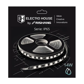 Світлодіодна стрічка 14W Electro House 24В 60 діодів 359 Лм світло RGB IP65
